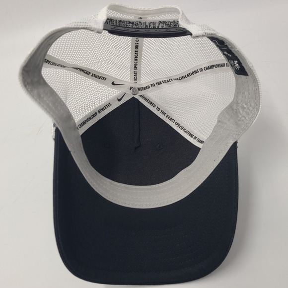 West Viriginia Mountaineers Hat Nike Snapback Mesh Black Montani Semper Liberi - Picture 10 of 12